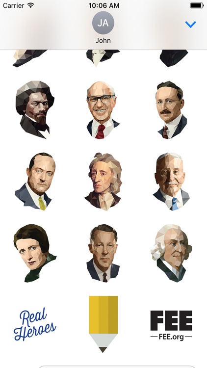 Real Heroes from FEE (Sticker Pack)