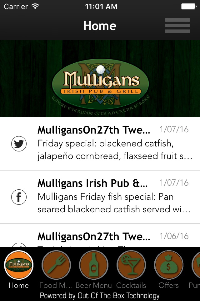 Mulligans Irish Pub & Grill screenshot 2