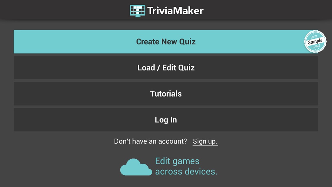 Make Your Own Trivia Game Online Quiz Maker Triviamaker