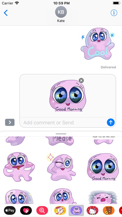 Jolly Jelly Emojis Sticker App