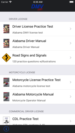 Alabama DMV Test Prep(圖1)-速報App