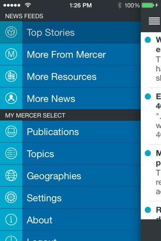 Mercer Select screenshot 3