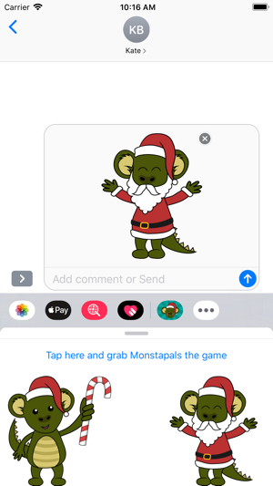 Monstapals Stickers Christmas(圖3)-速報App