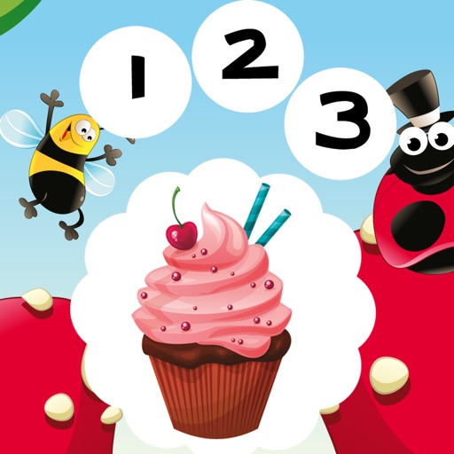 123 Count-ing Bakery & Sweets To Learn-ing Math & Logic! icon