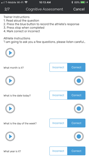 Canary Concussion Assessments(圖2)-速報App