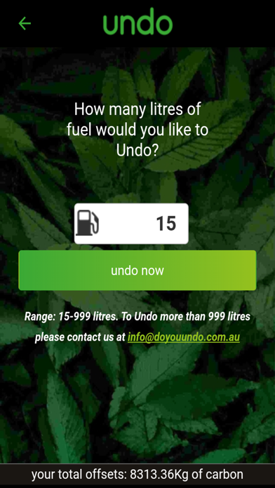 Undo - carbon offsetting screenshot 3