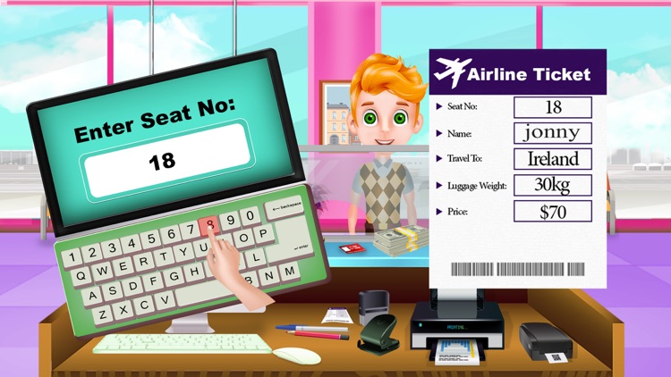 Summer Vacation Airport Trip screenshot-4