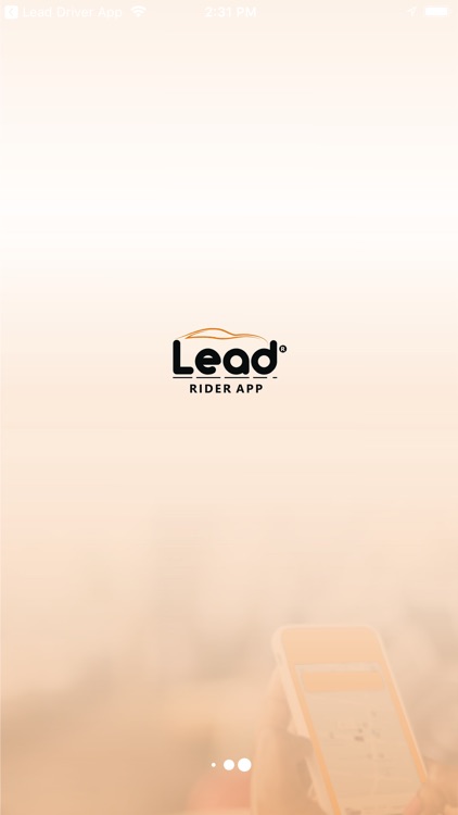 Lead Rider App