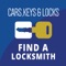 Download this free app to search and find your local auto, domestic and safe locksmiths