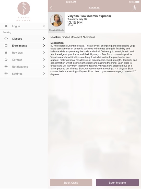 iPad Image of Kindred Movement