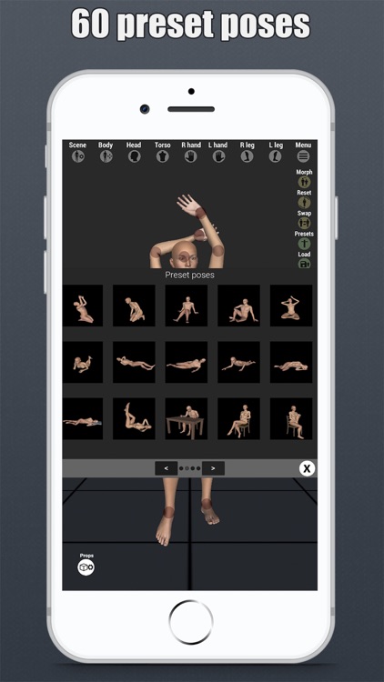 Art Model - Pose & morph tool screenshot-7
