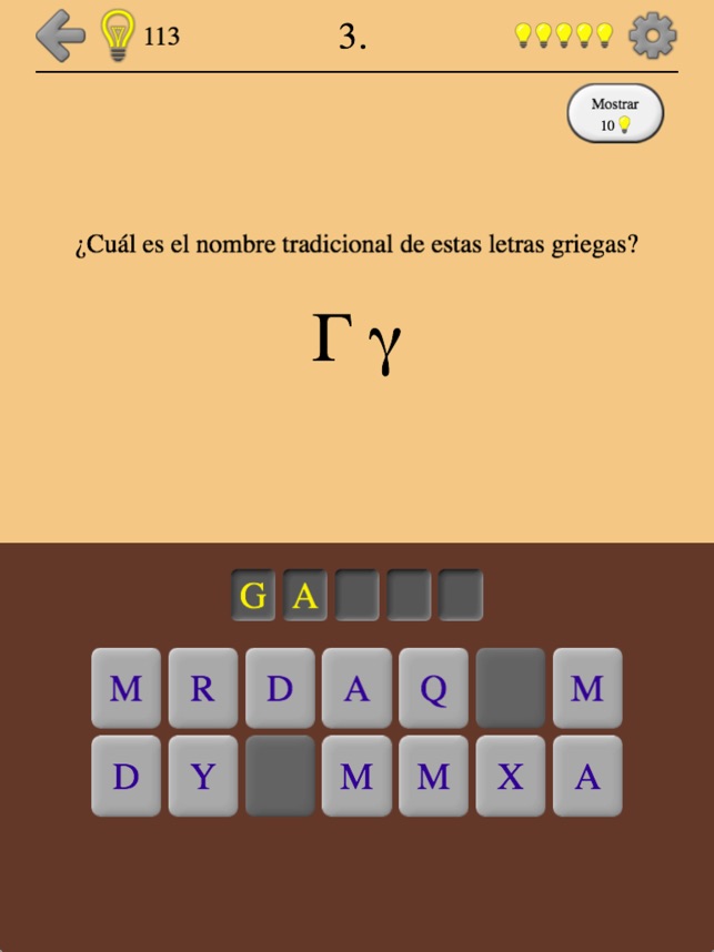 Letras y alfabeto griego 2 en App Store