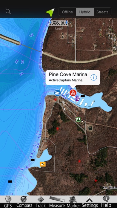 Connecticut Lakes GPS Charts Screenshot 1