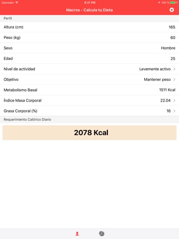 Macros - Calorie Counter screenshot 3