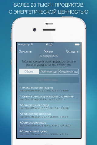 Дневник Питания - Мой Рацион! screenshot 3