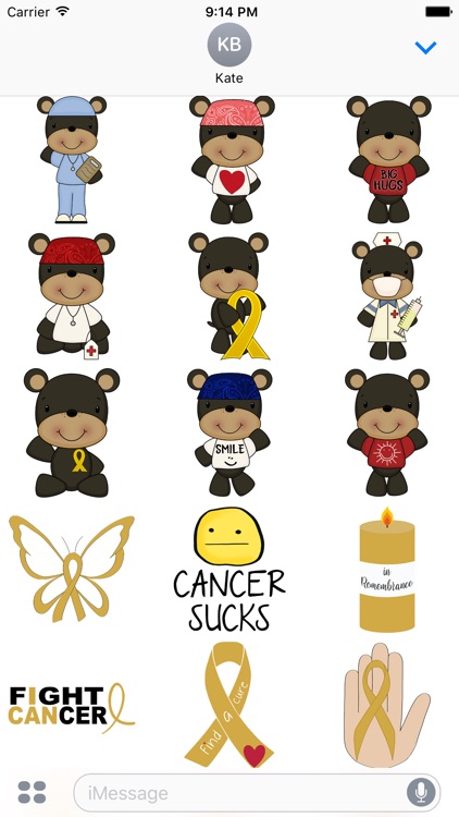 Childhood Cancer Stickers