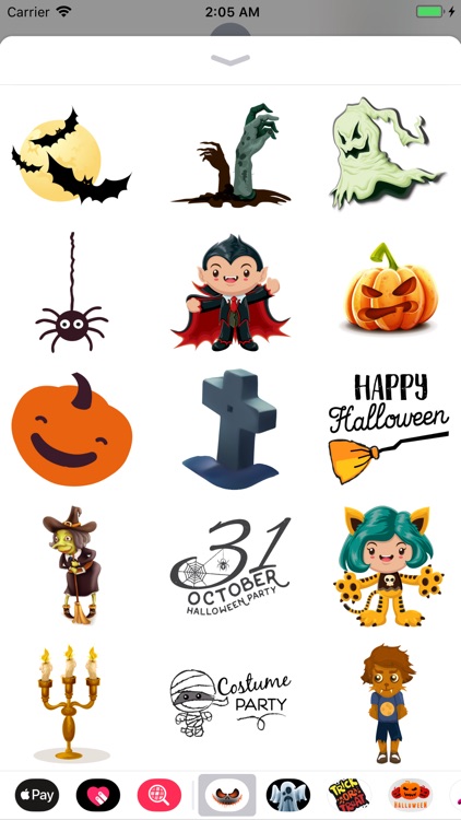 Happy Halloween Vampire Emojis