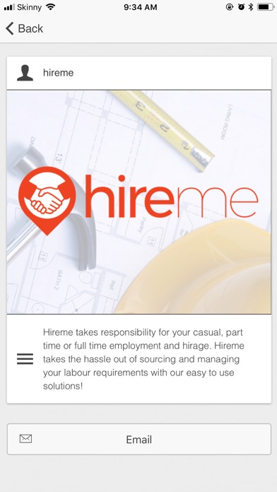 How to cancel & delete hireme now from iphone & ipad 4