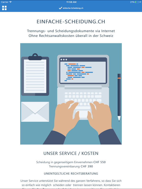 Screenshot #5 pour einfache-scheidung