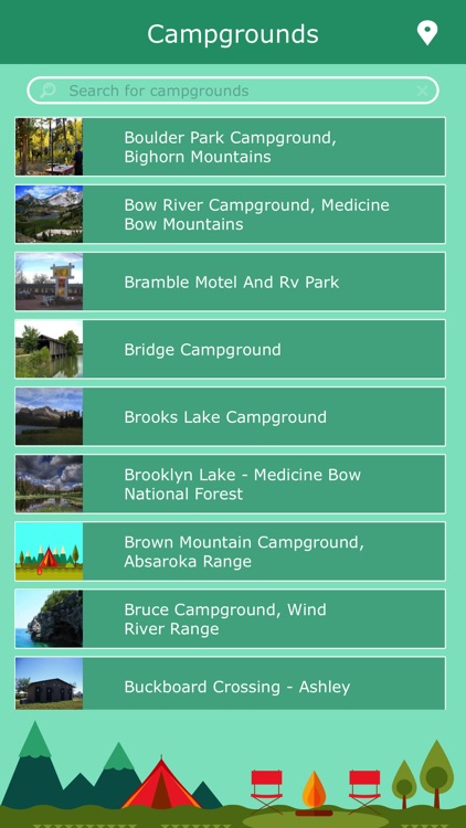 Wyoming Campgrounds & Parks