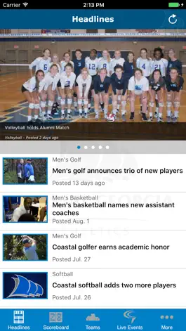 Game screenshot Coastal Georgia Athletics apk