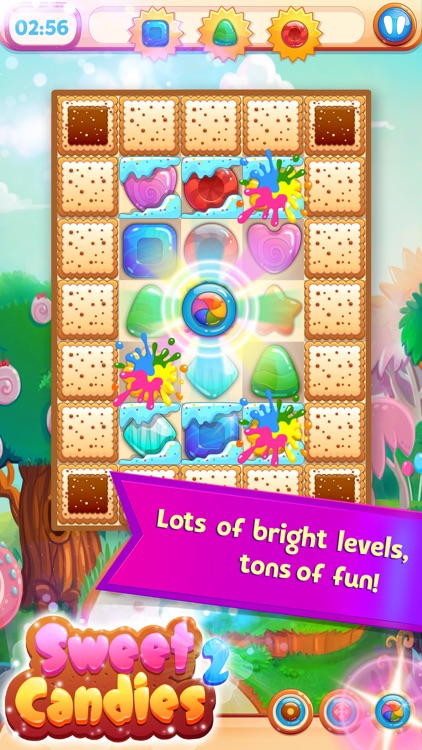 Sweet Candies 2 - Huge Match 3 screenshot-3