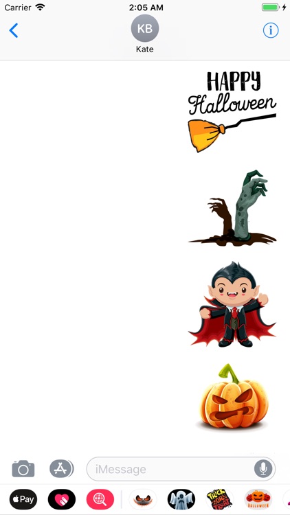 Happy Halloween Vampire Emojis