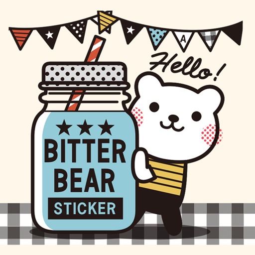 Bitter Bear Sticker