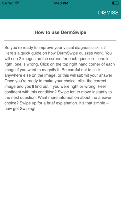 DermSwipe screenshot 2