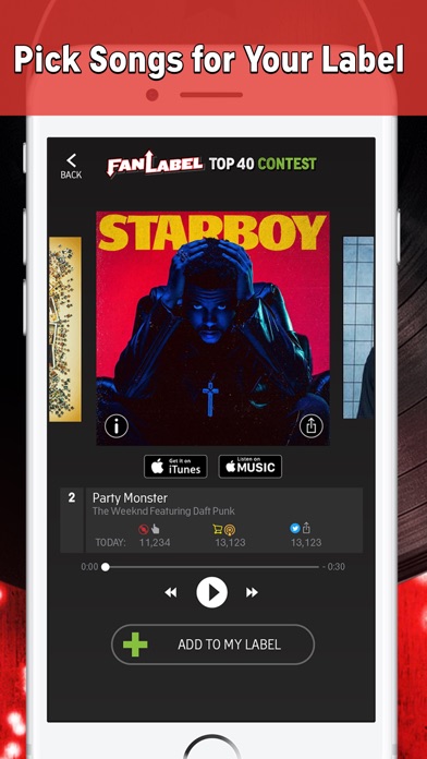 Fan Label: Daily Music Contestのおすすめ画像2