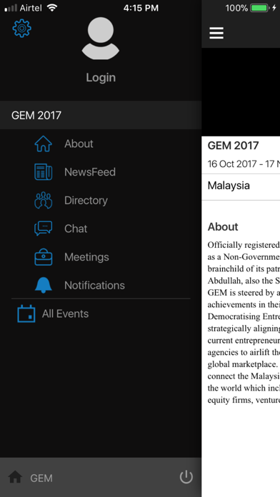 How to cancel & delete GEM - Global Entrepreneurship from iphone & ipad 2