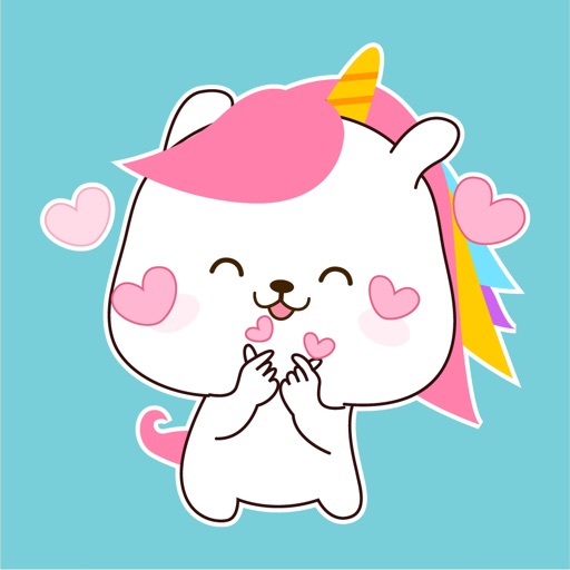 Bunnycorn Animated Stickers