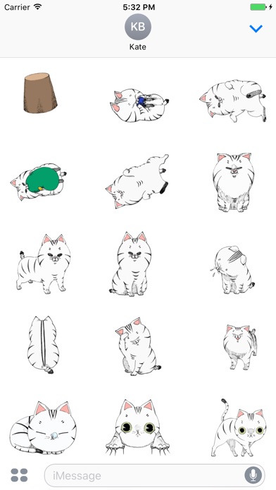 Animated Little Cat Stickers screenshot 2
