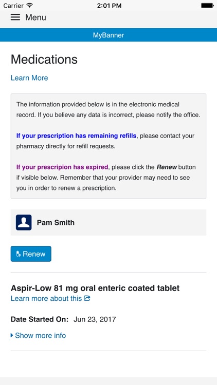 MyBanner Patient Portal screenshot-3