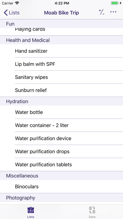 PackCheck screenshot-4