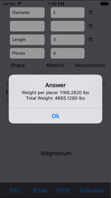 Metal Weight Calculator Lite