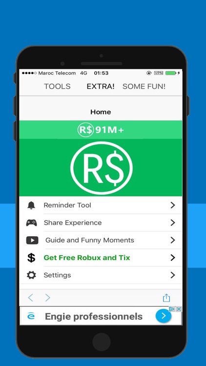 Free Robux Phone App Robux For Roblox Simulator By Mourad Kassaoui