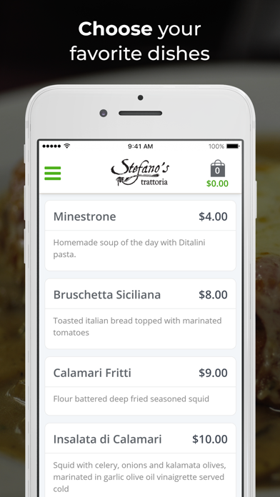 How to cancel & delete Stefano's Trattoria from iphone & ipad 3