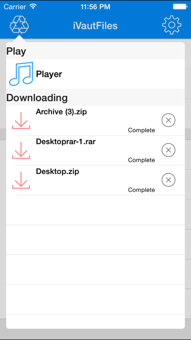 How to cancel & delete iVaultFiles - Secure ZIP Files from iphone & ipad 3