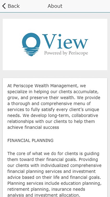 Periscope Wealth Management