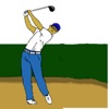 This is Golf GolfMoji Sticker