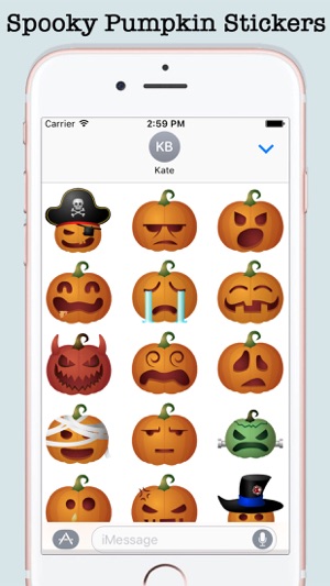 Pumpkin Halloween Emojis(圖1)-速報App