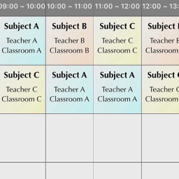 Time Table : Class