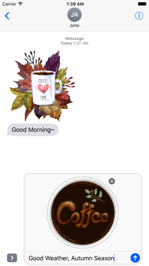 Autumn Love - Coffee & Flower & Quotes(圖2)-速報App