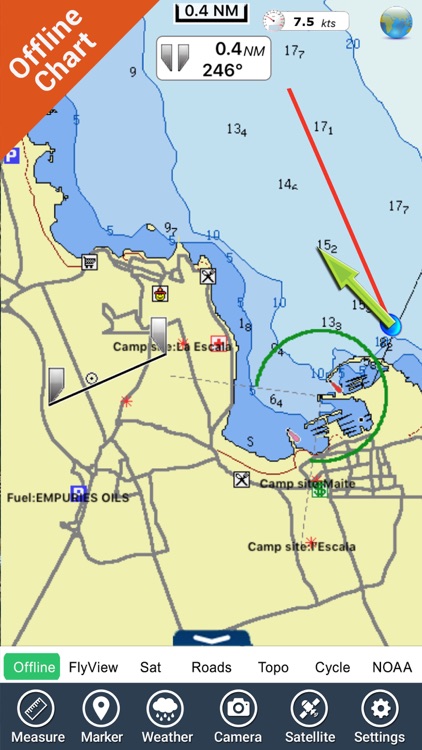 Costa Brava GPS outdoor Charts