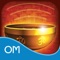 Swirl your fingers slowly around the edges of the bowls to create beautiful meditative harmonic tones