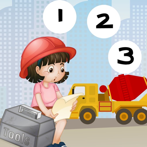 123 Count-ing & Learn-ing Number-s To Ten! Exciting Game-s For Kids Icon