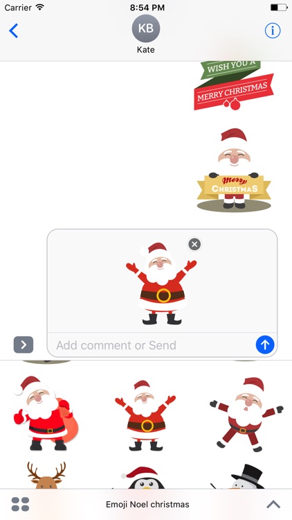 Emoji Noel christmas