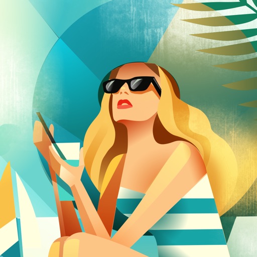 Hot Summer Stickers iOS App