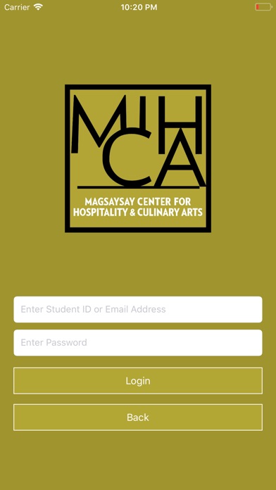 MIHCA Mobile App screenshot 2